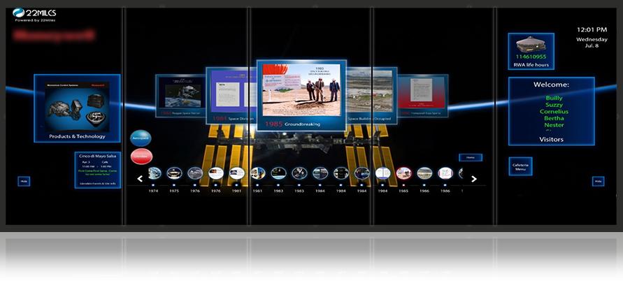 Digital Signage for Education: Videowall
